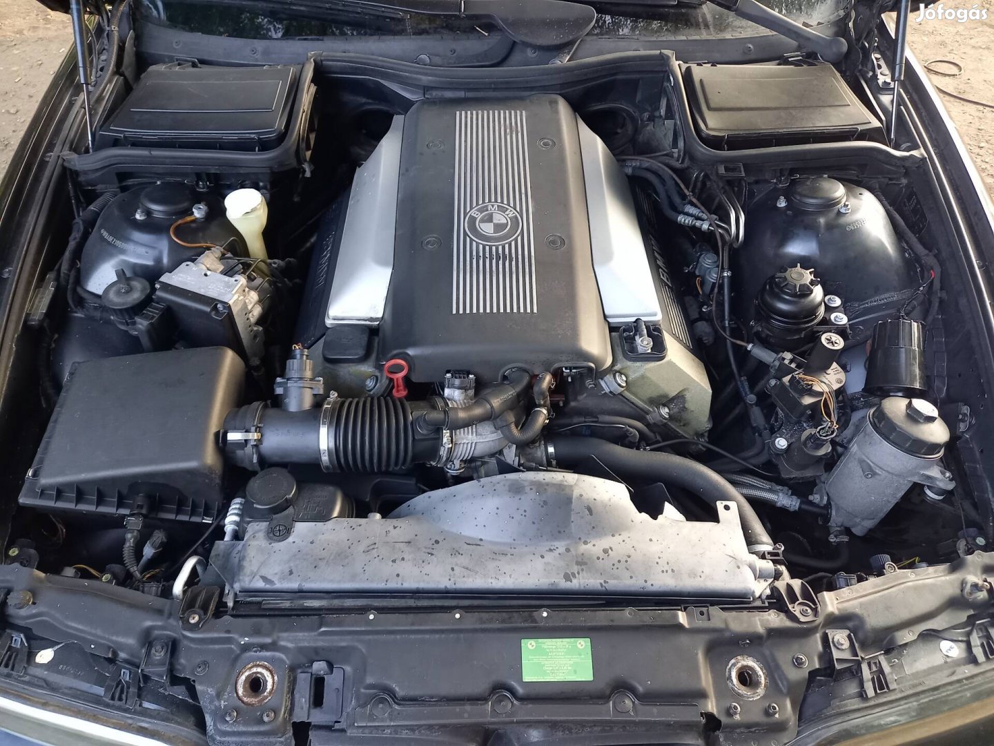 Bmw e39 535i motor komplett m62b35 no vanos v8