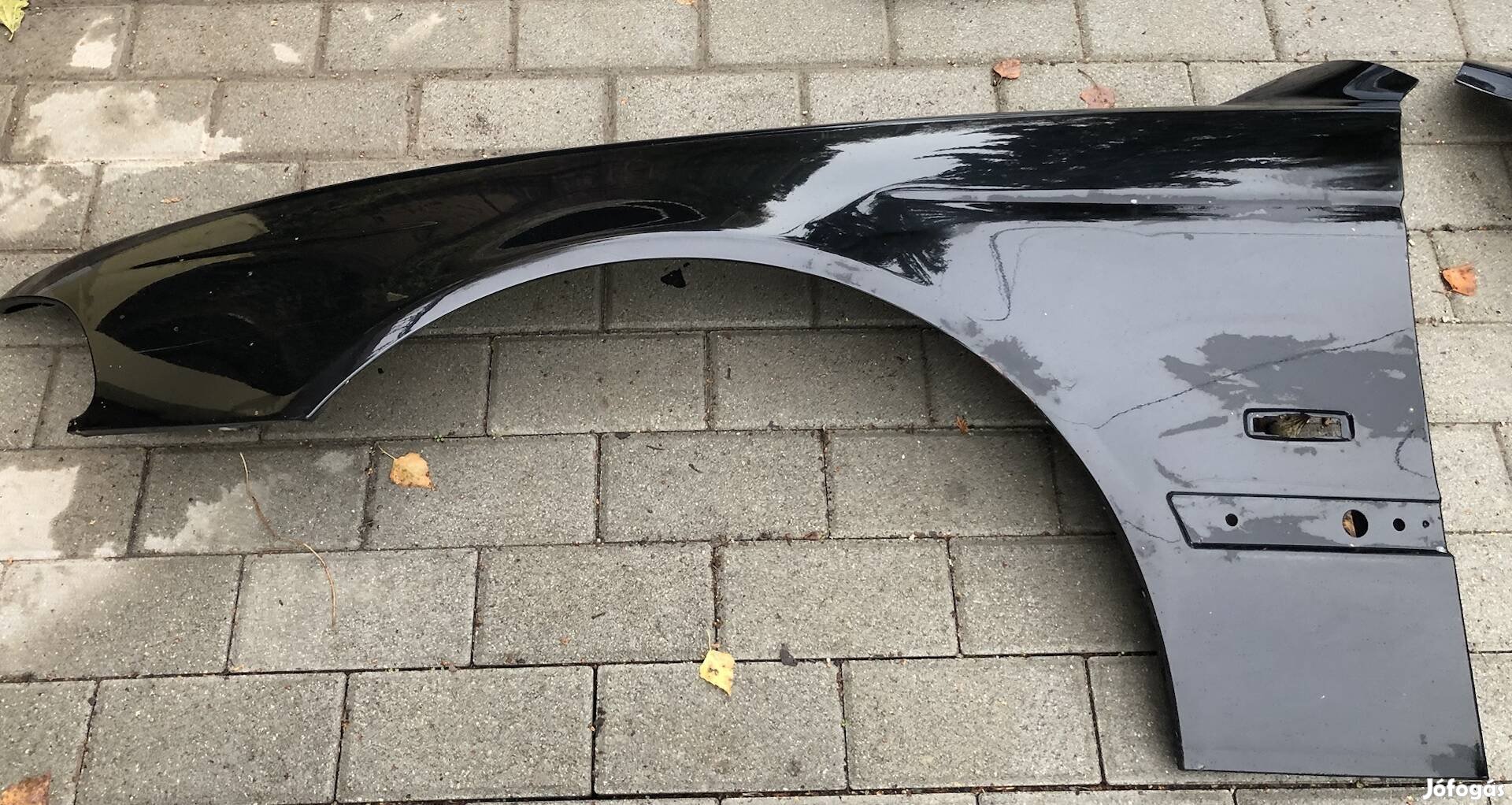 Bmw e39 bal első sárvédő black shapphire 475