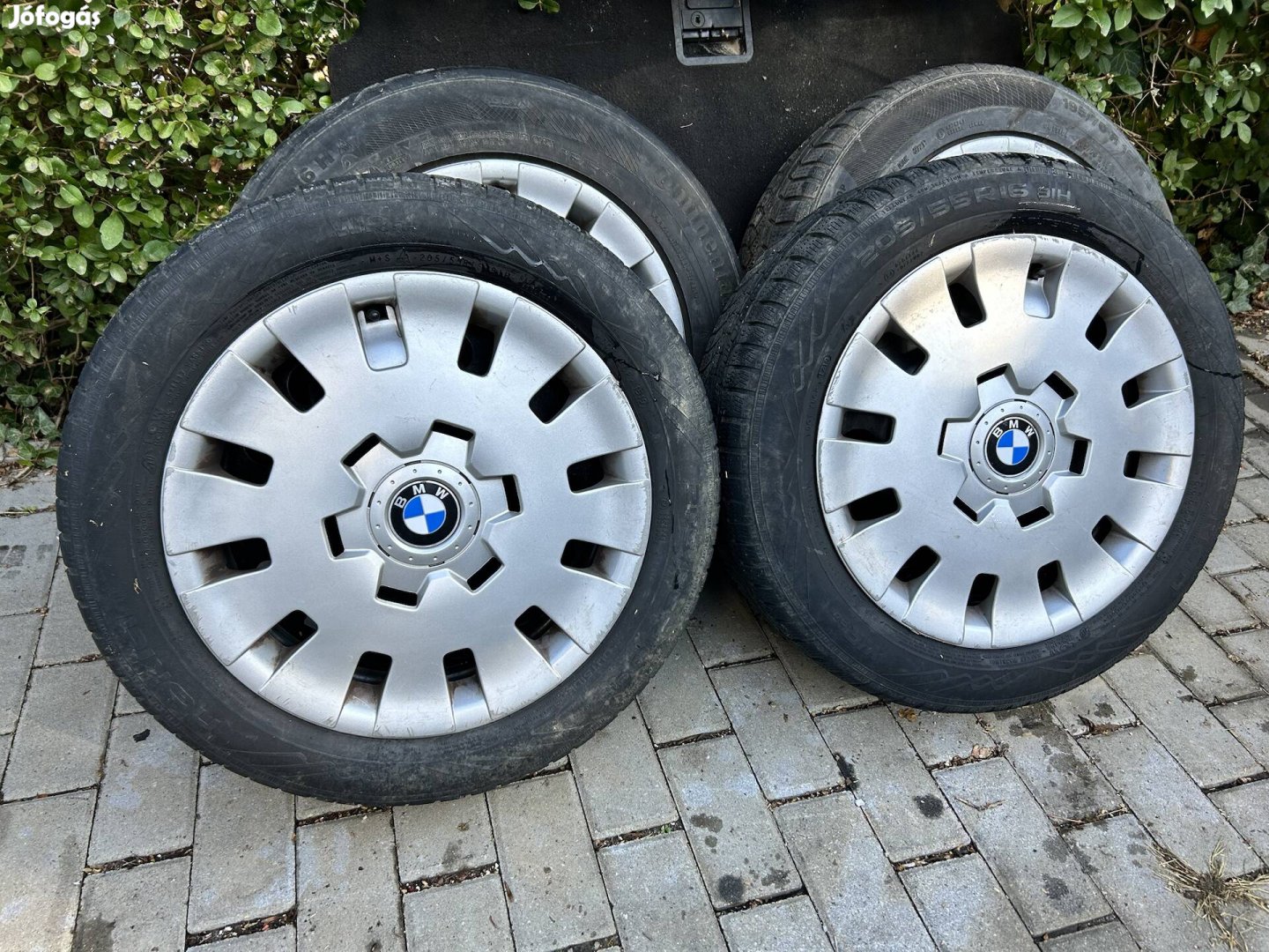Bmw e39 lemezkerék garnitúra 16 colos