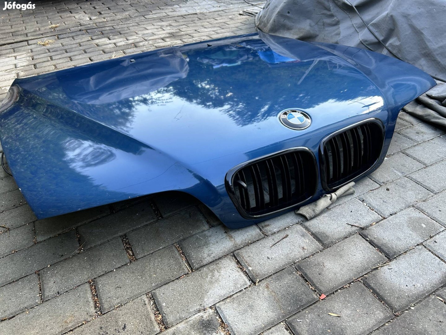 Bmw e39 motorháztető topasblue 364