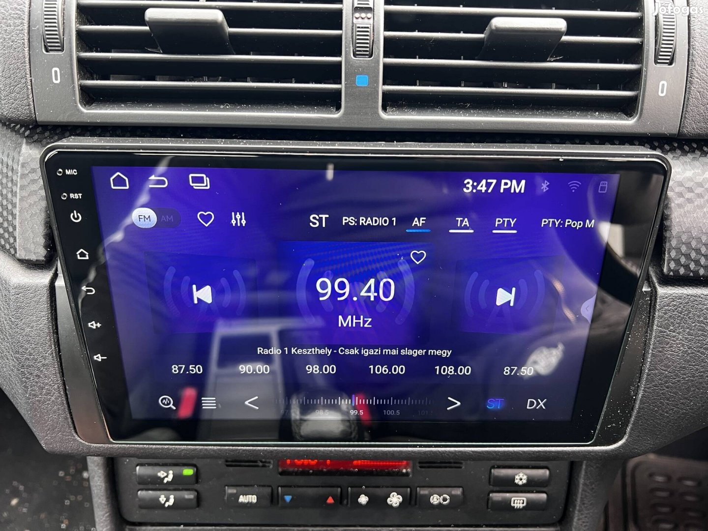 Bmw e46 Androidos navi 