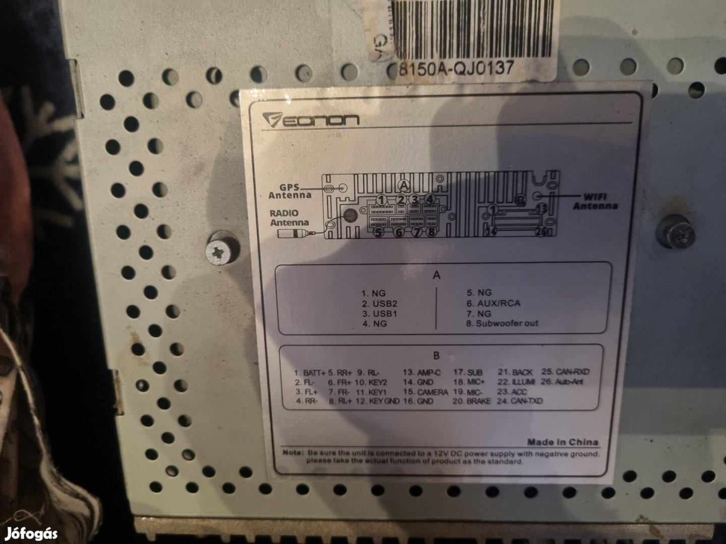 Bmw e46 android fejegység