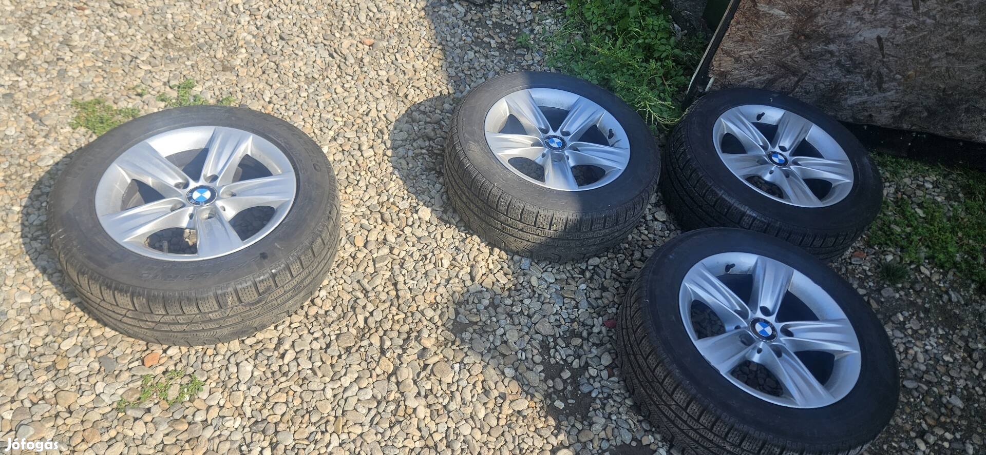 Bmw e46 e90 e91 e87 16 colos felni jo gumikkal