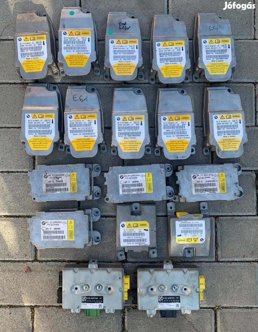 Bmw e60 e61 légzsák vezérlő modul