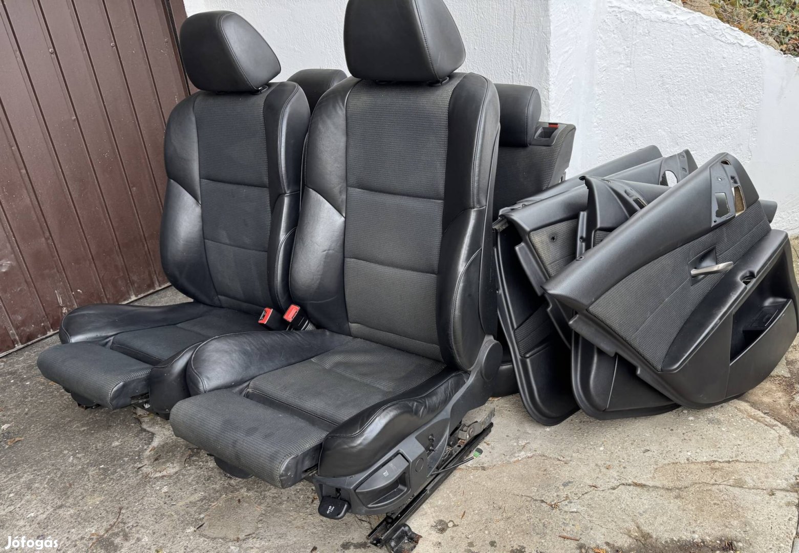 Bmw e61 M félbőr ülés szett