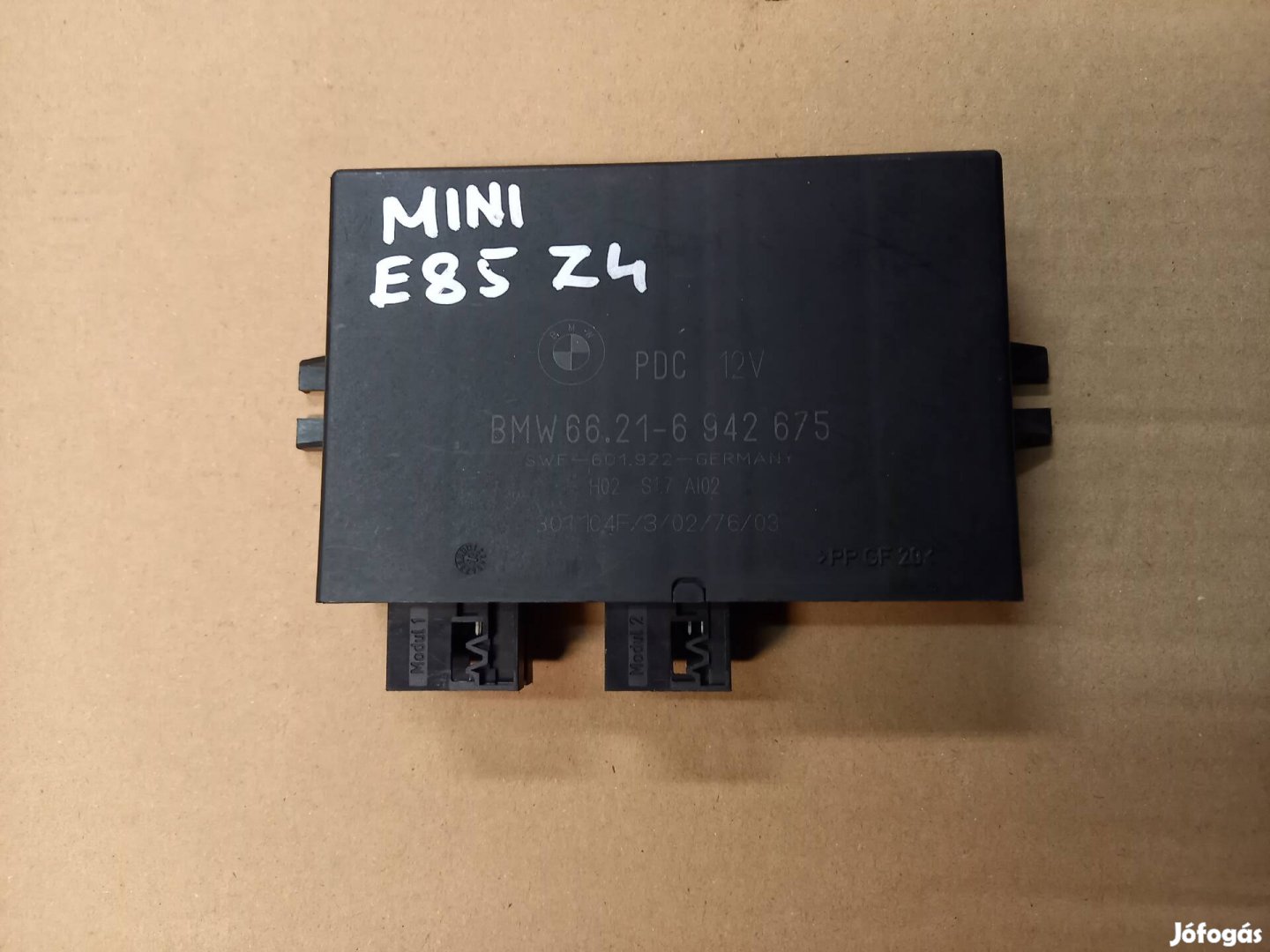 Bmw e85 z4 pdc vezérlö mini r52 is