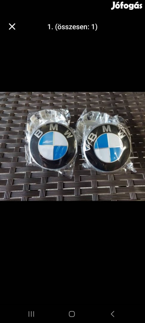 Bmw felni kupak szett 