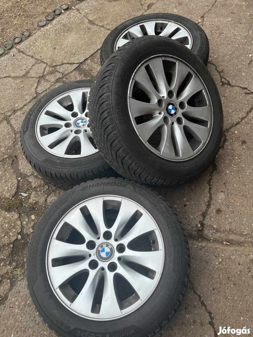 Bmw felnik, jó állapotú téli gumikkal