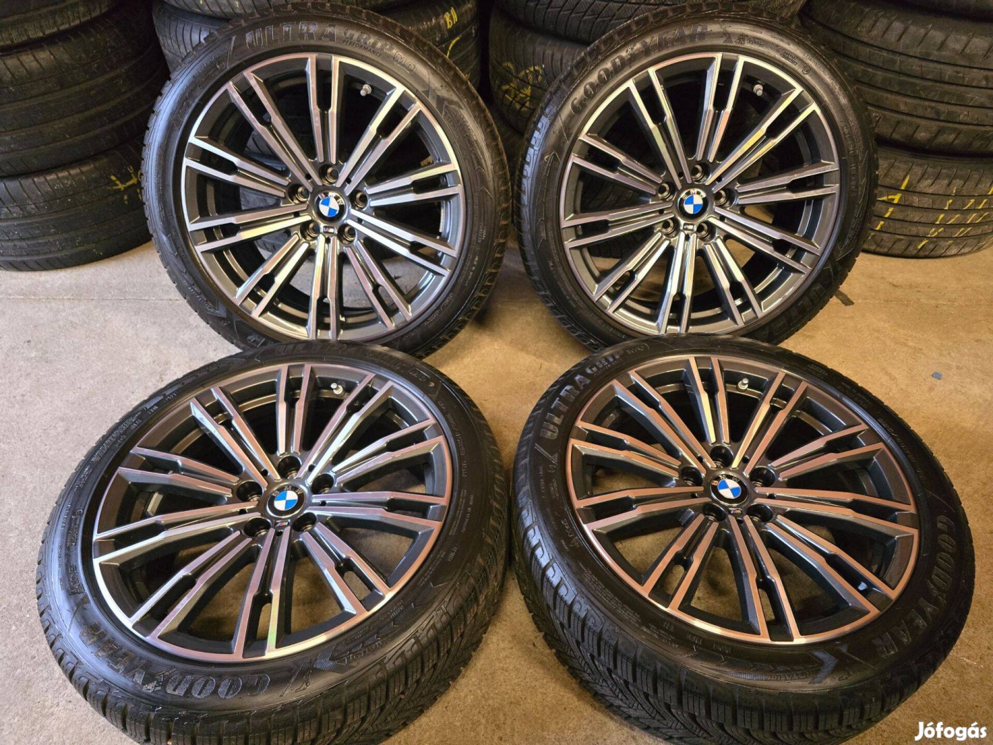 Bmw g20 g21 g22 g23 alufelni 18 felni 5x112 goodyear téli gumi
