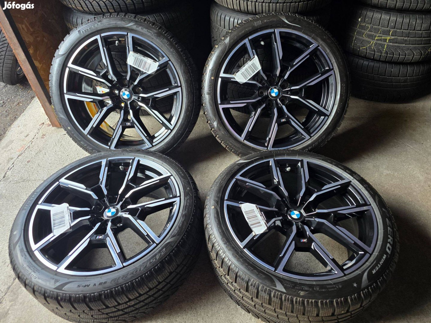 Bmw g26 i4 0km alufelni 19 felni 5x112 új pirelli téli gumi