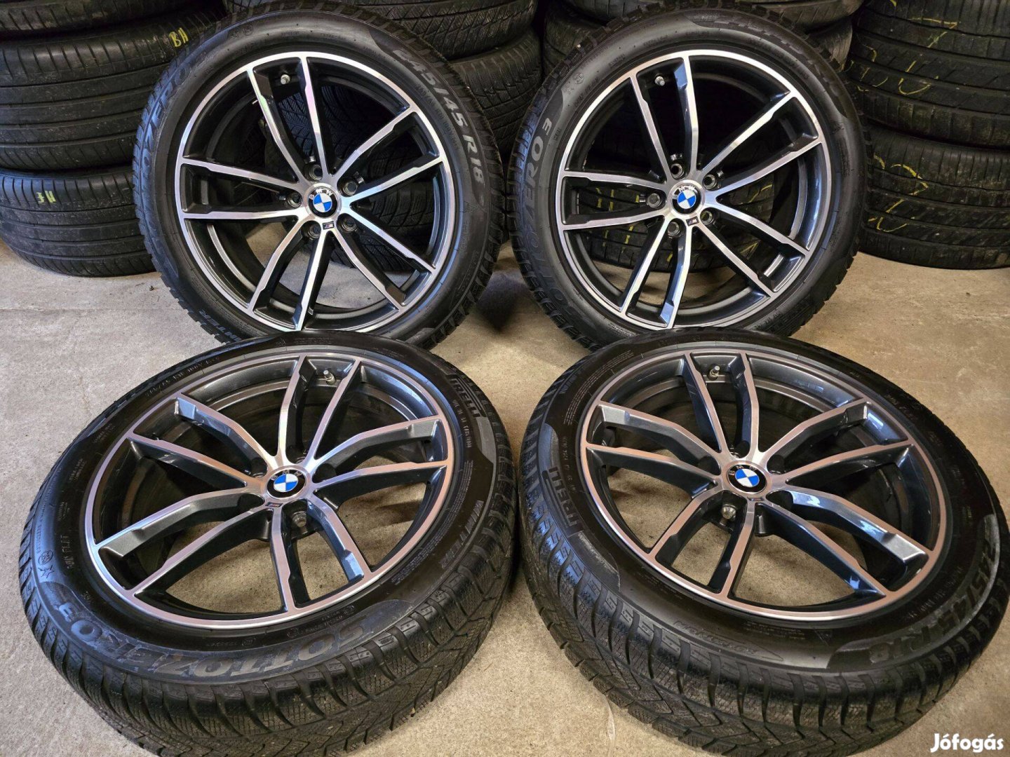 Bmw g30 g31 g26 i4 alufelni 18 felni 5x112 téli gumi