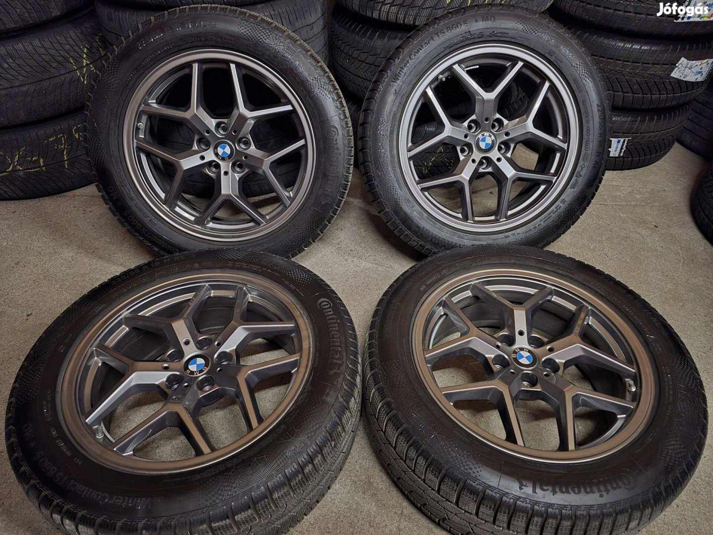 Bmw g60 g61 alufelni 18 felni 5x112 Continental téli gumi