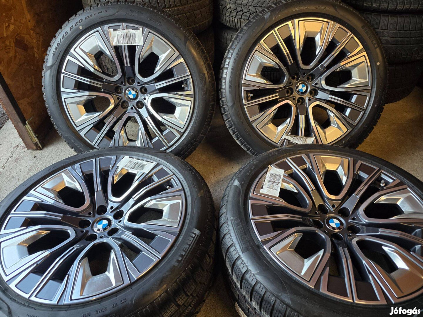 Bmw g70 i7 g45 x3 új alufelni 20 felni 5x112 0km pirelli téli gumi