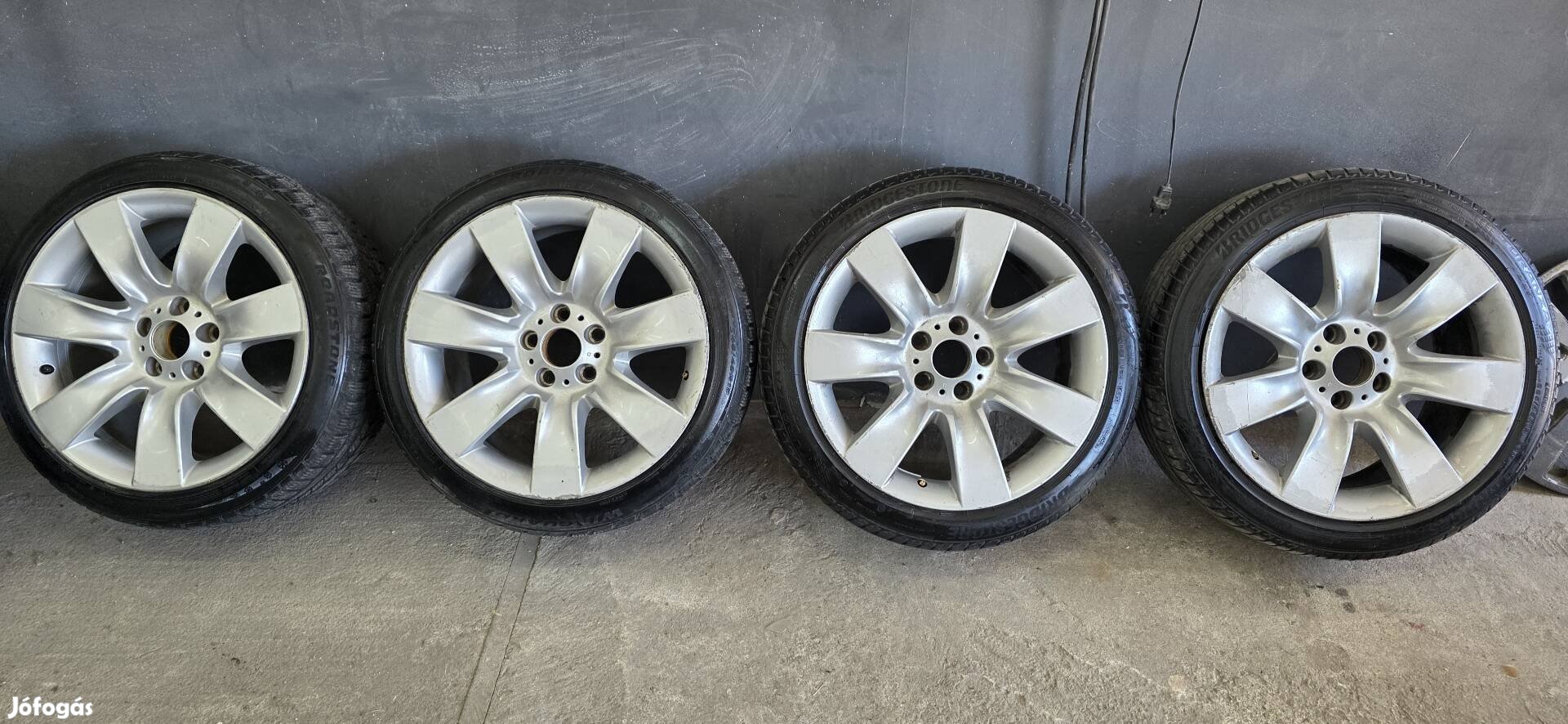 Bmw gyári 19" kétszéles alufelni szett 5x120