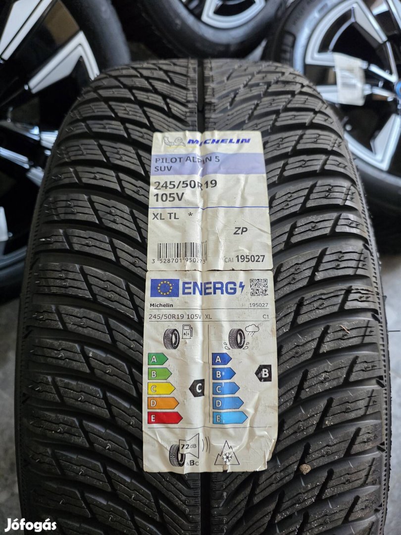 Bmw gyári 5x112 alufelni 19 felni IX3 X3 X4 michelin téli