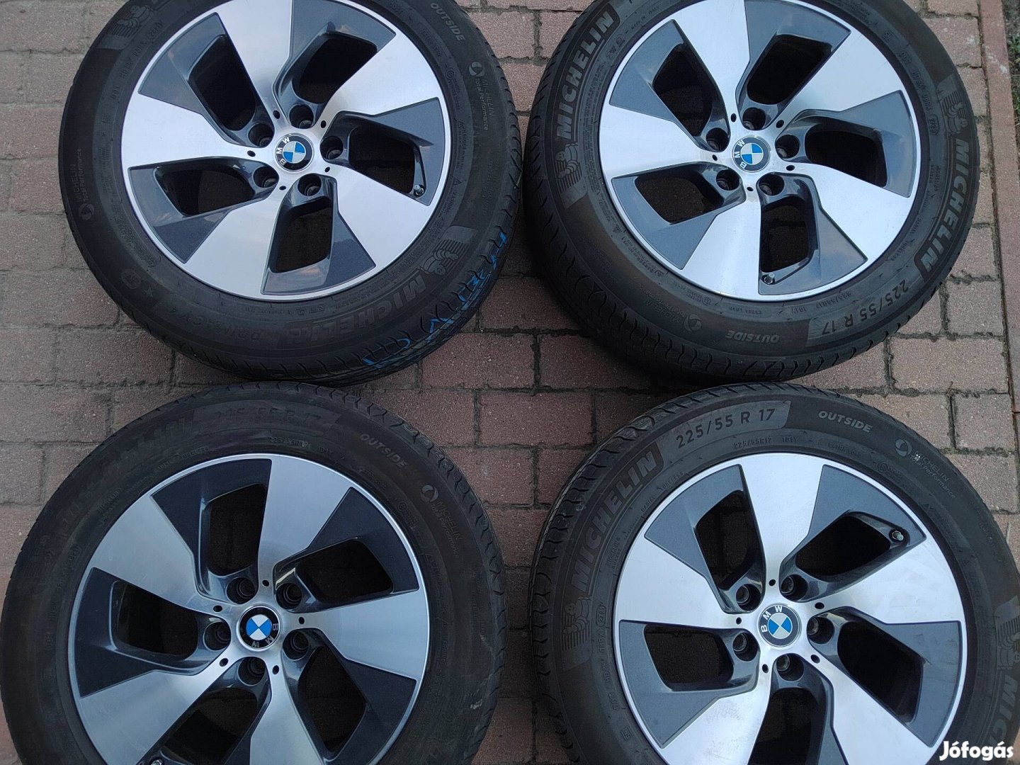 Bmw gyári alufelni 5x112 G30 G31 225/55r17 