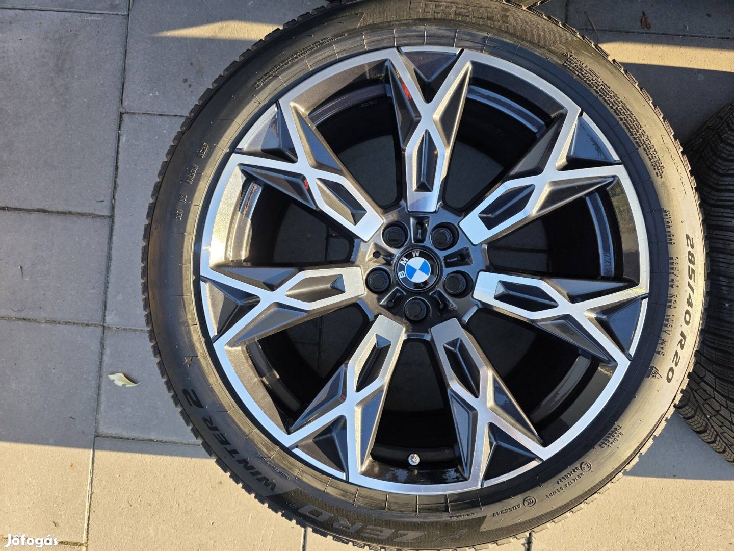 Bmw gyári alufelni 5x112 felni 20 g70 g45 x3 i7 téli gumi