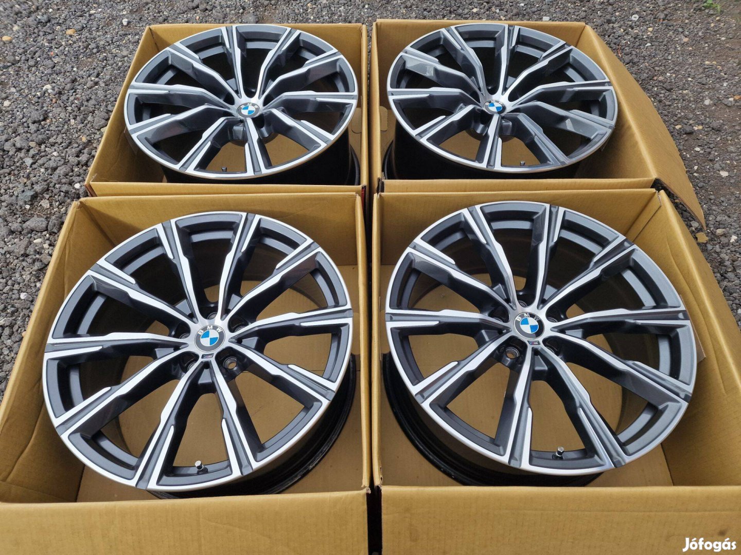 Bmw gyári alufelni styling 740M felni 5x112 g05 x5 g06 x6