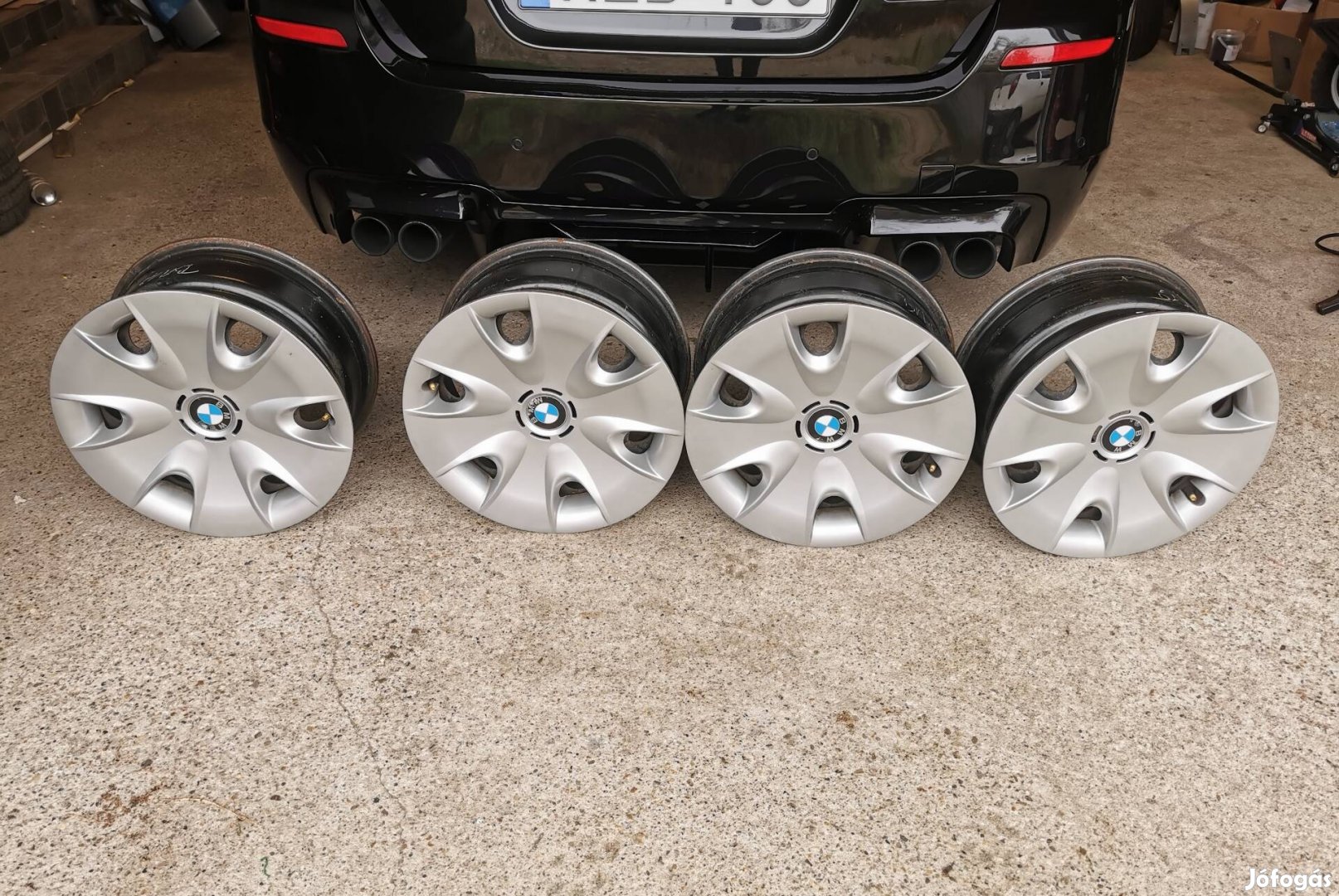 Bmw gyári dísztárcsa garnitúra 16"