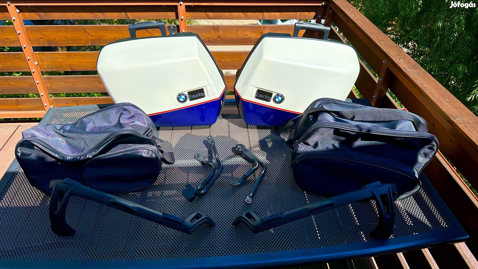 Bmw gyári táska szett, BMW R1100S újszerű