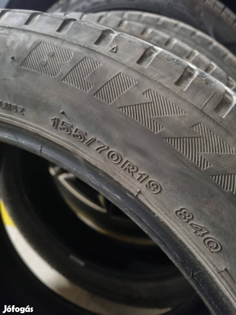 Bmw i3 gumi 155/70 r19 téli 4db