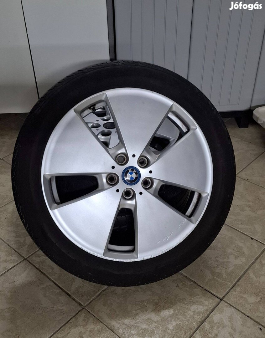 Bmw i3 gyári alufelni 2022es Bridgestone 155/70r19 nyári gumival eladó
