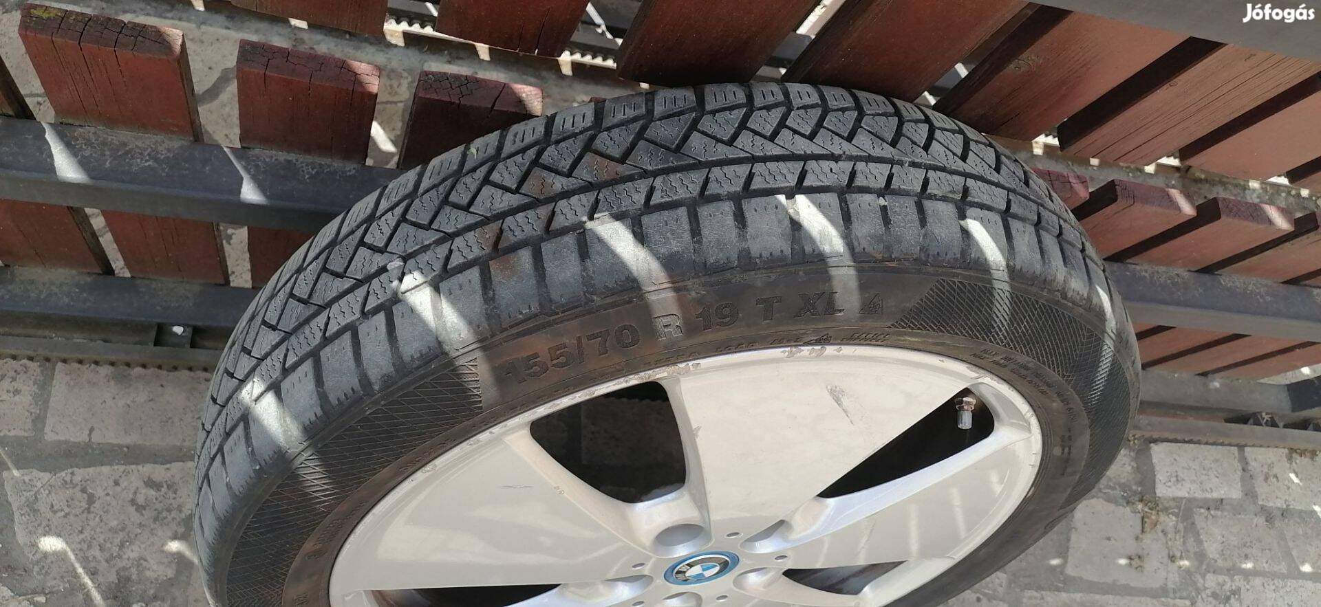 Bmw i3 i3s 155/70r19 Continental gumi 1db DOT 2021