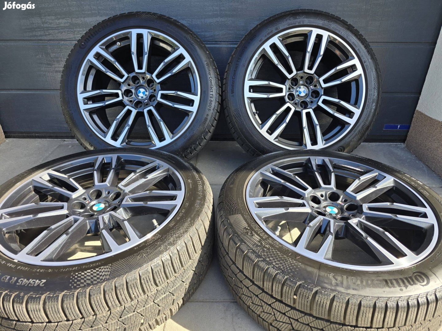 Bmw i5 g60 g61 alufelni 19 felni 5x112 Continental téli gumi