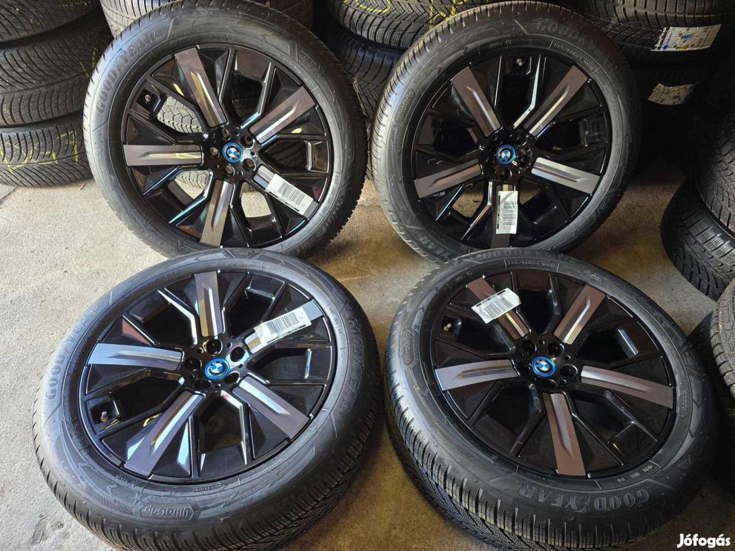 Bmw ix i20 új alufelni 21 felni 5x112 0km goodyear téli gumi