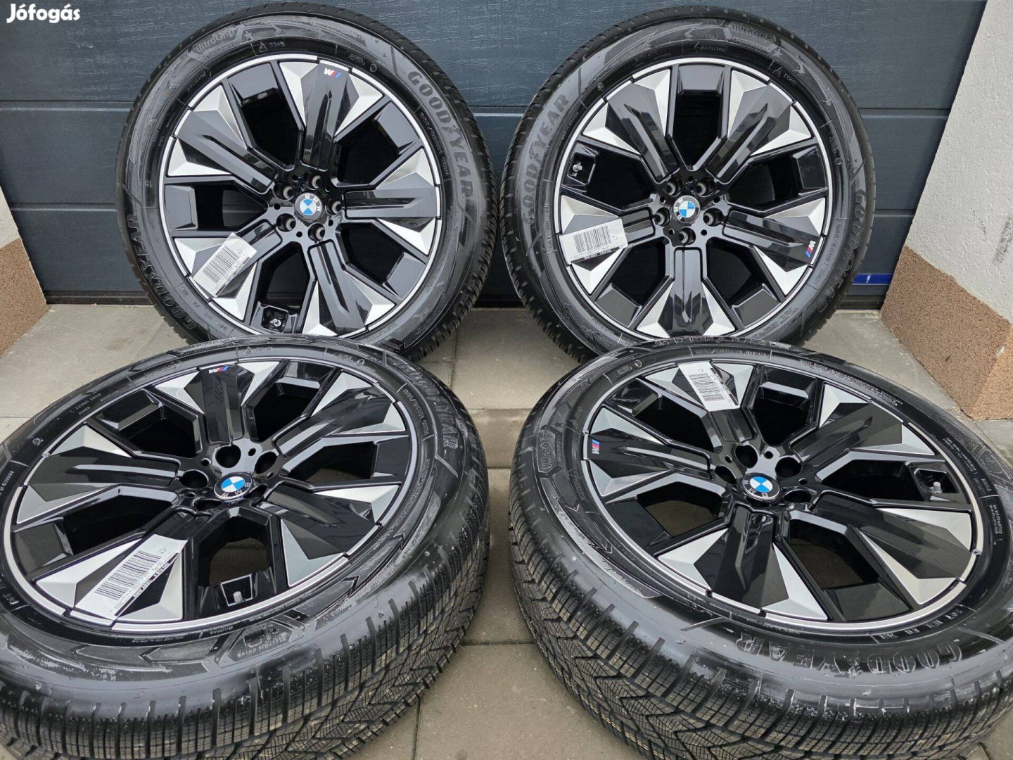 Bmw új alufelni 21 felni 5x112 ix i20 goodyear 0km téli gumi