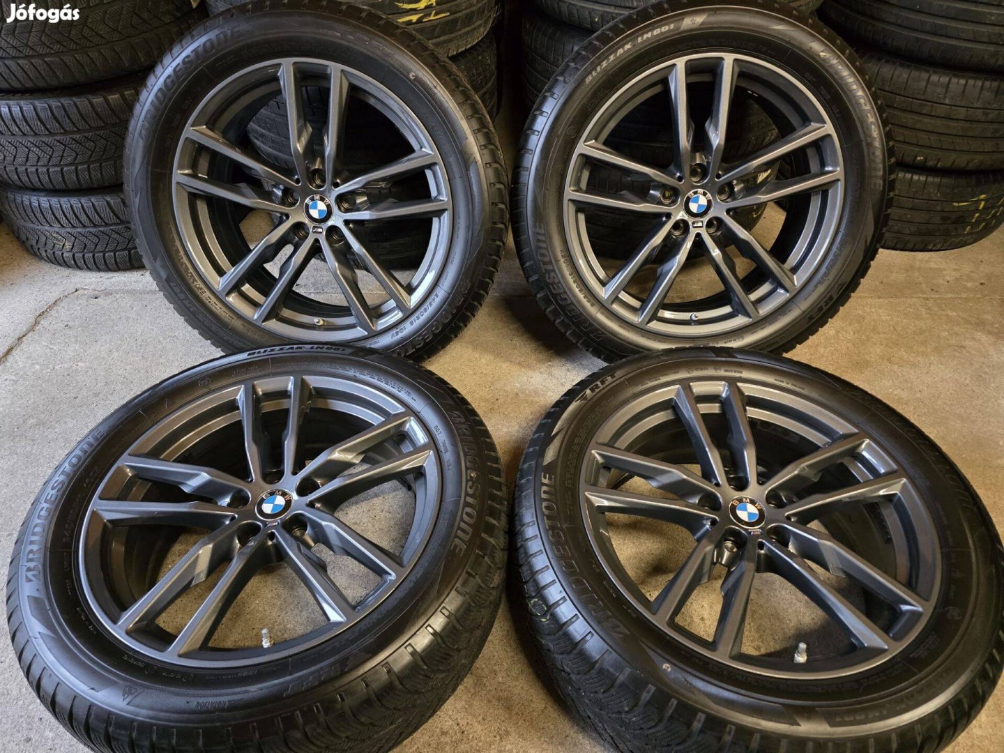 Bmw x3 x4 ix3 g01 g02 g08 alufelni 19 felni 5x112 brigestone téli gumi