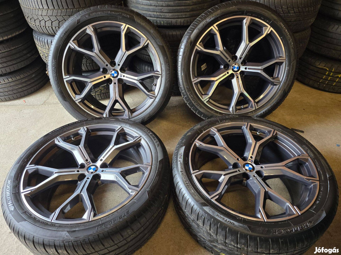 Bmw x5 g05 x6 g06 alufelni 21 felni 5x112 hankook nyári gumi