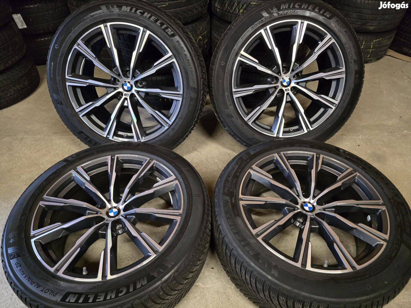 Bmw x5 x6 g05 g06 alufelni 20 felni 5x112 Michelin téli gumi