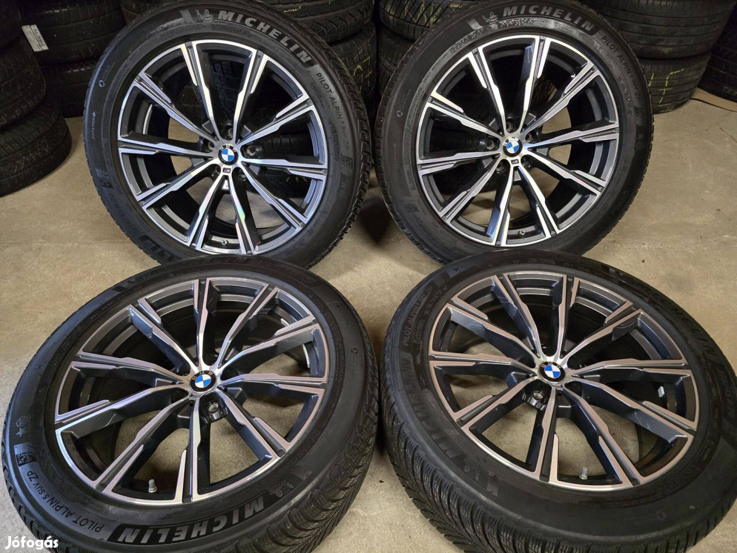 Bmw x5 x6 g05 g06 alufelni 20 felni 5x112 Michelin téli gumi