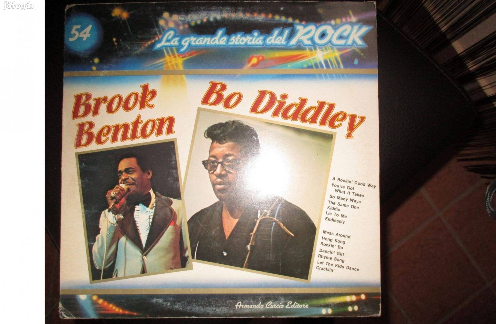 Bo Diddley bakelit hanglemezek eladók