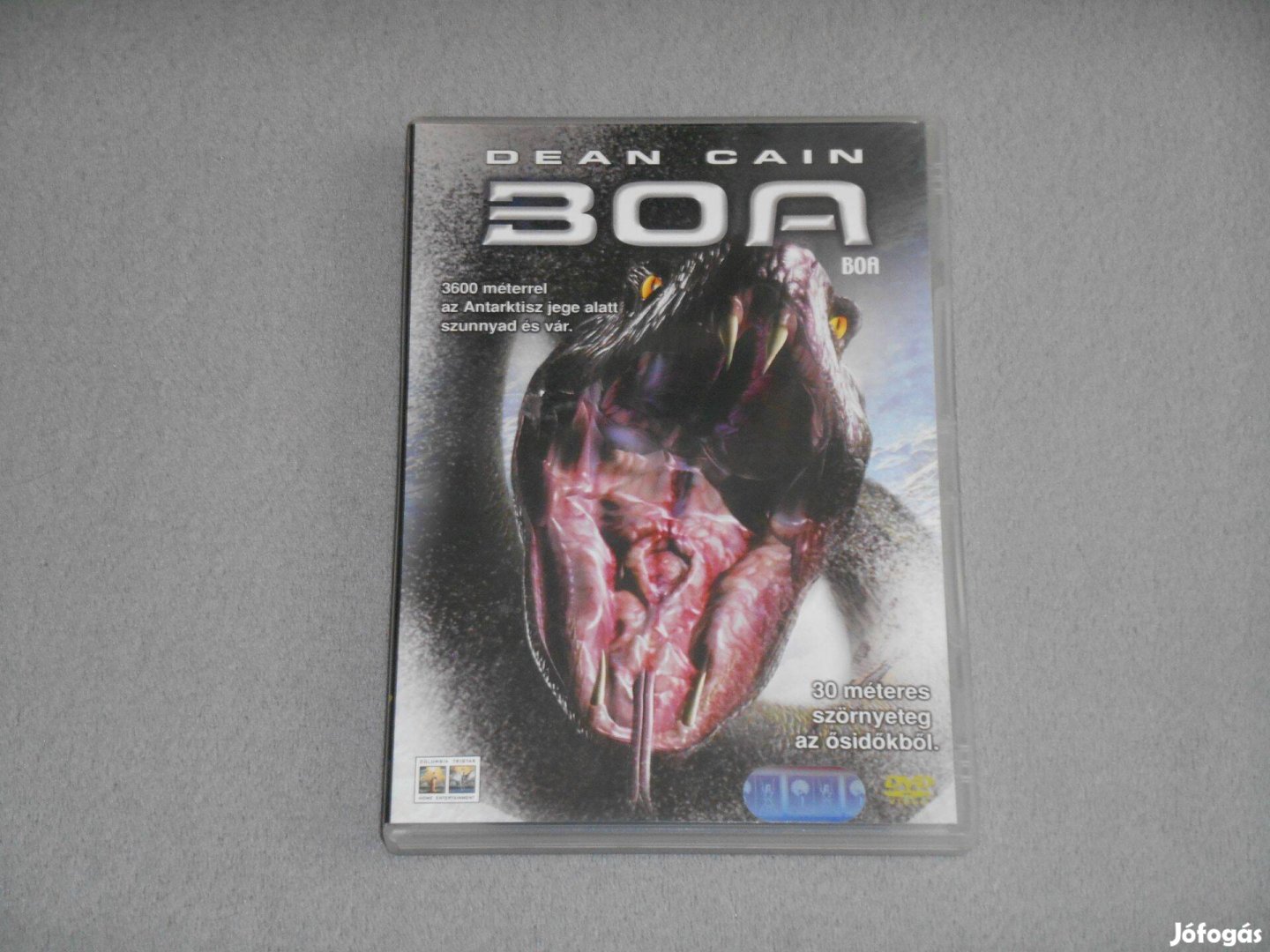 Boa (2001, Philip J. Roth) DVD film, Horror, Ritka!
