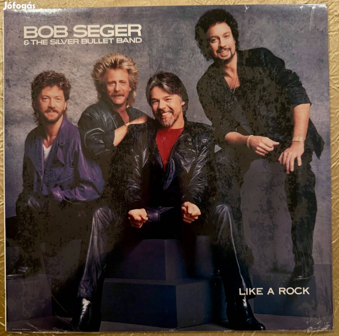 Bob Seger The Silver Bullet Band Like A Rock bakelit