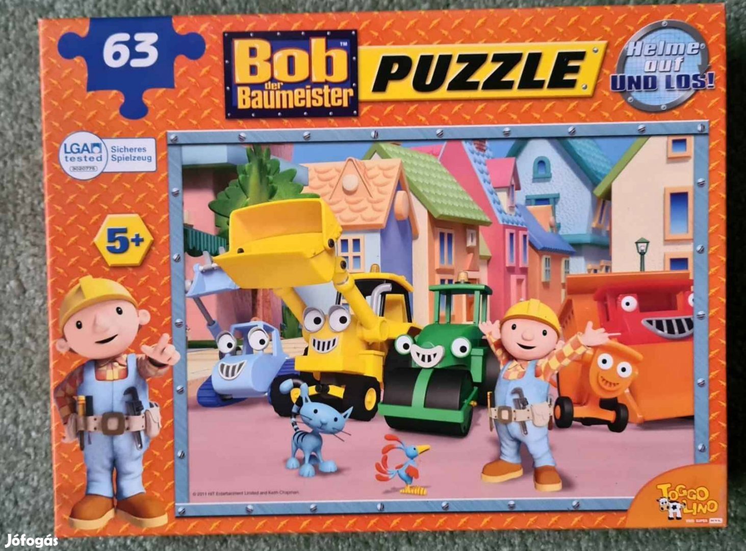 Bob der Baumeister szinte új 63 dbos puzzle