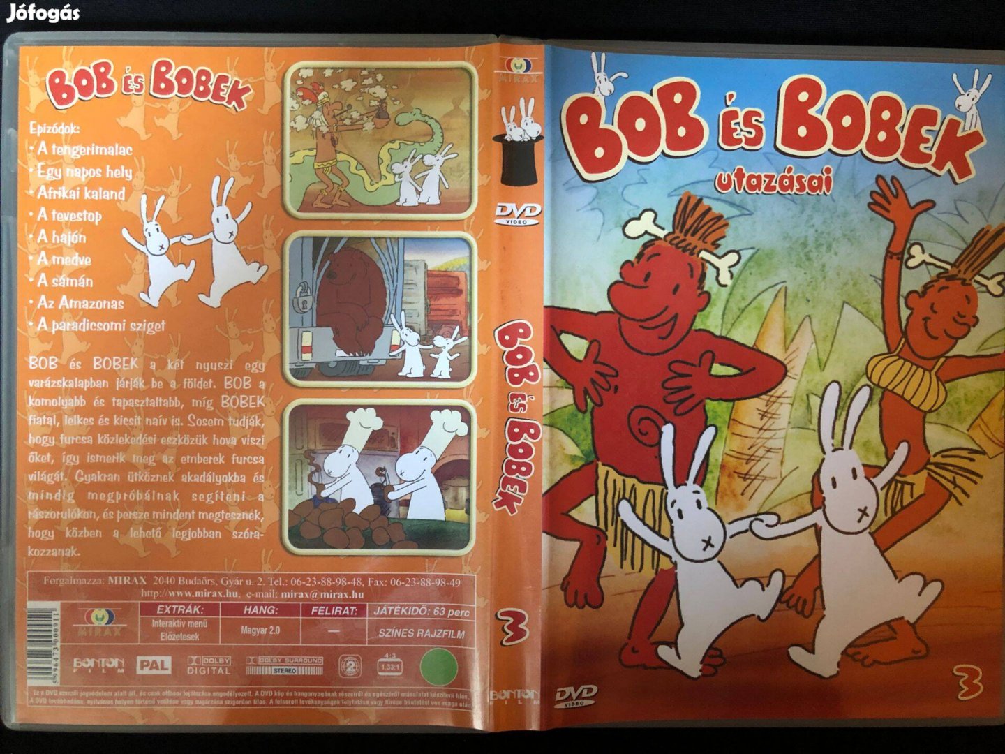 Bob és Bobek utazásai DVD