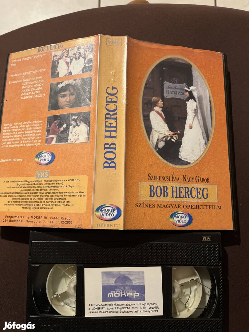Bob herceg operett vhs