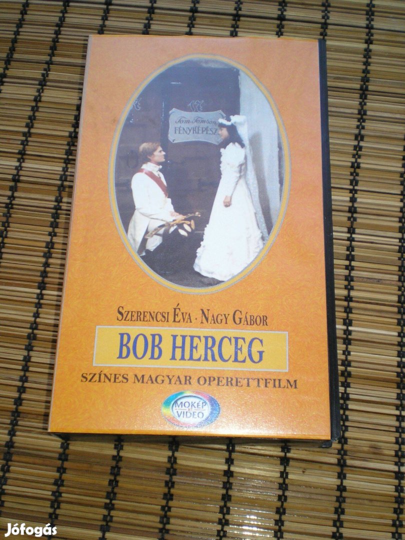 Bob herceg színes magyar operett film VHS Csak telefonon!