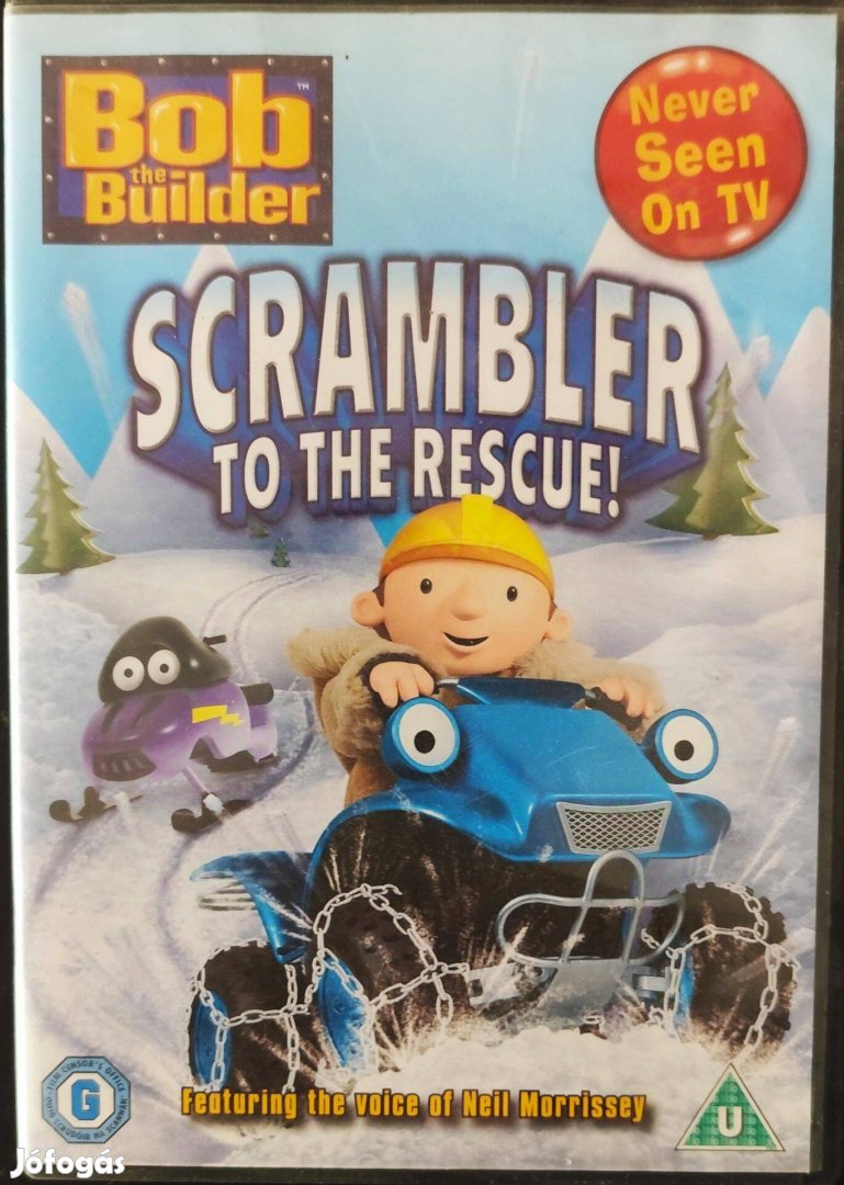 Bob the Builder Scrambler to the Rescue angol nyelvű DVD