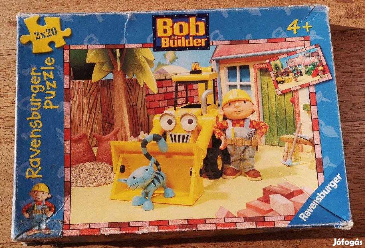 Bob the builder, 2 db 20 db-os Ravensburger puzzle