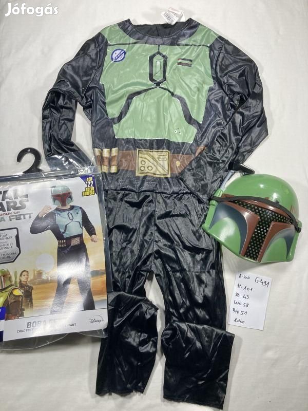 Boba Fett jelmez, Star Wars jelmez G491