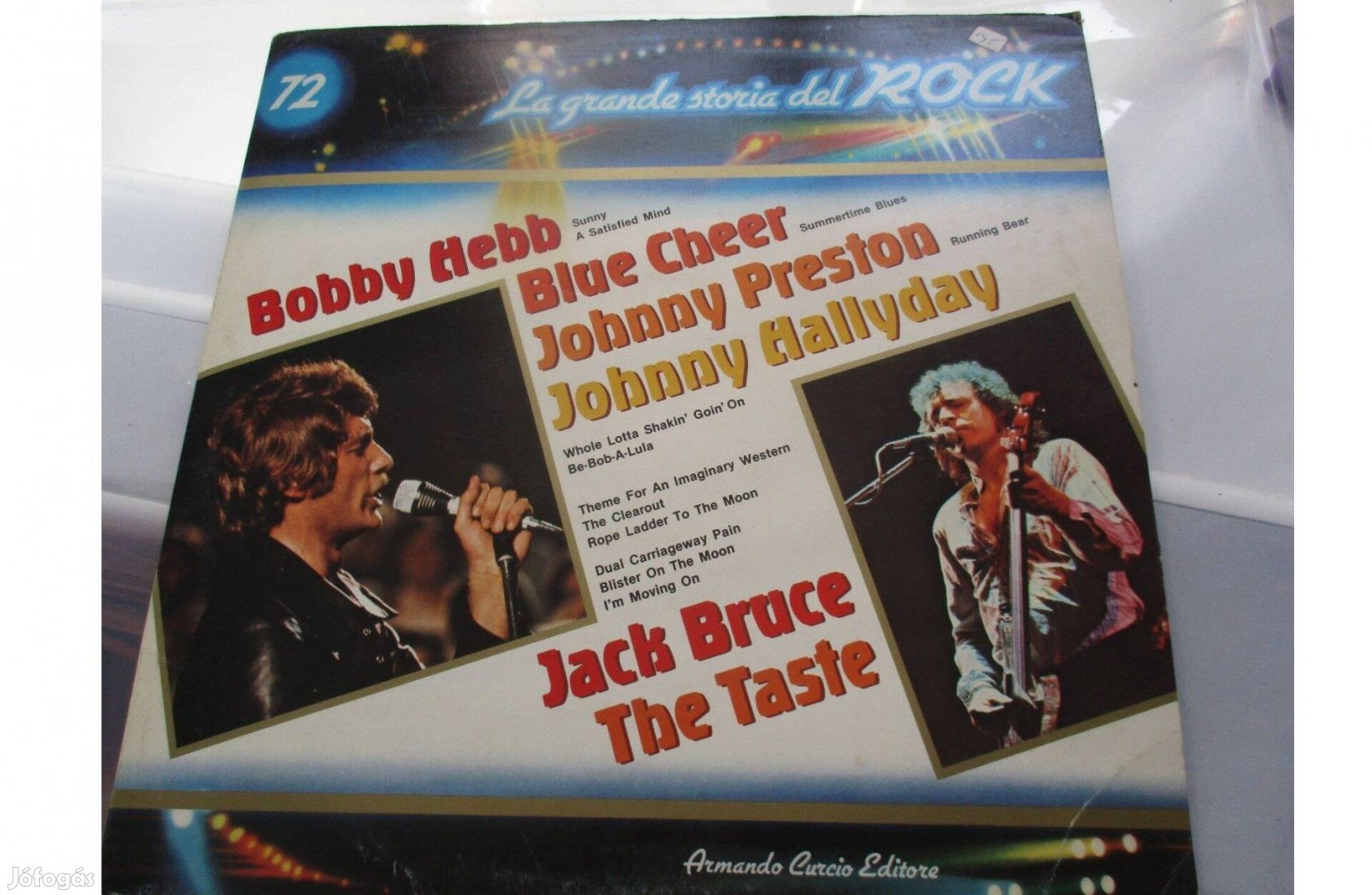 Bobby Hebb, Jack Bruce The Taste bakelit hanglemez eladó