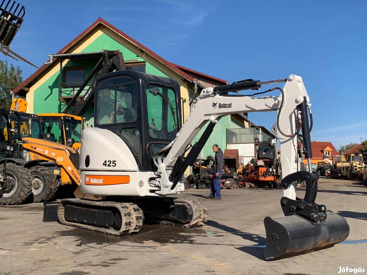 Bobcat 425 mini kotrógép