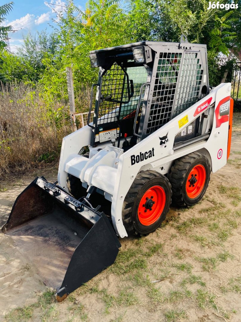 Bobcat 553 csúszókormányzású 1,7t munkagép