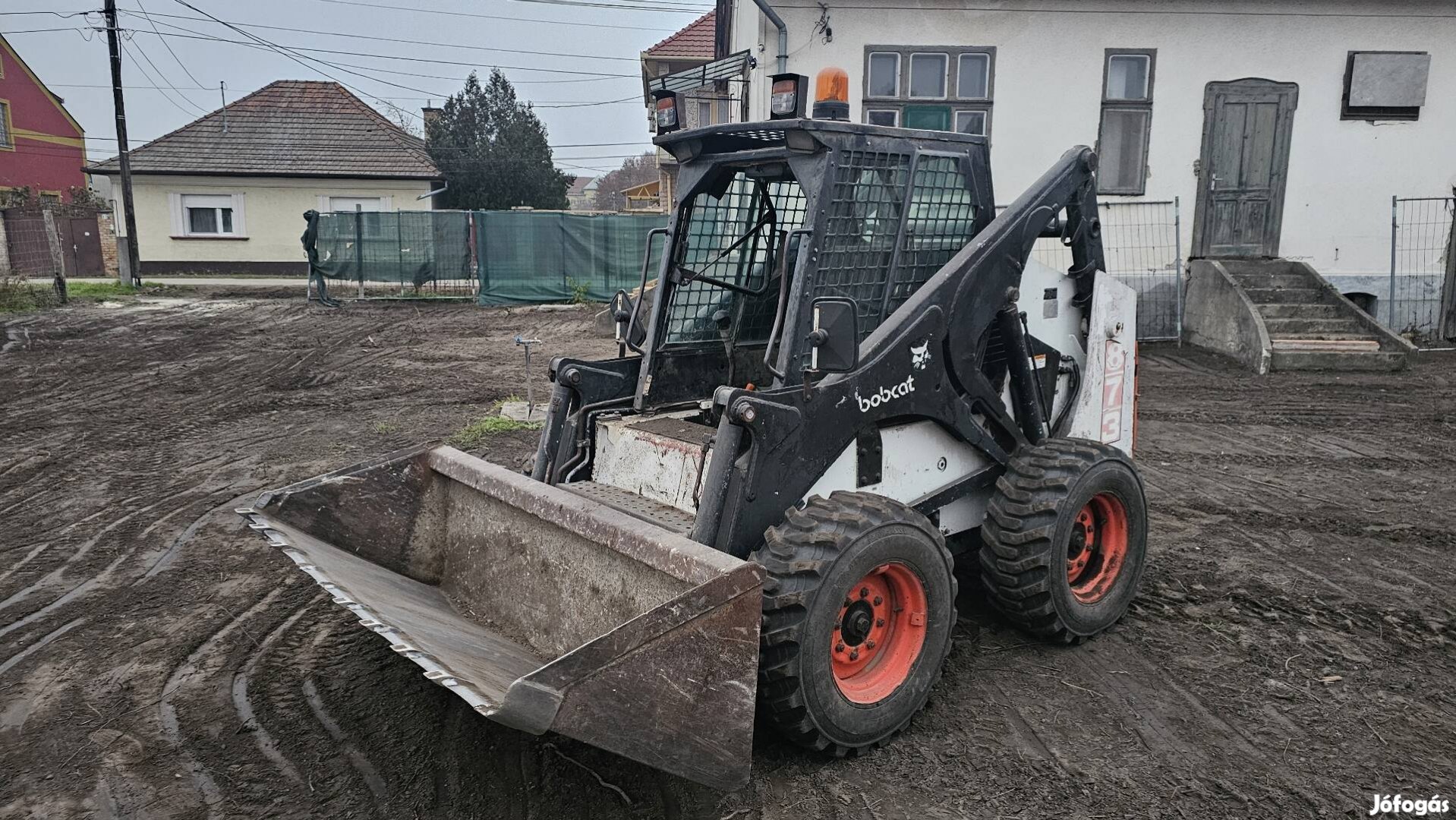 Bobcat 873, magasemelésű, 3.2 t, nagyon erős gép