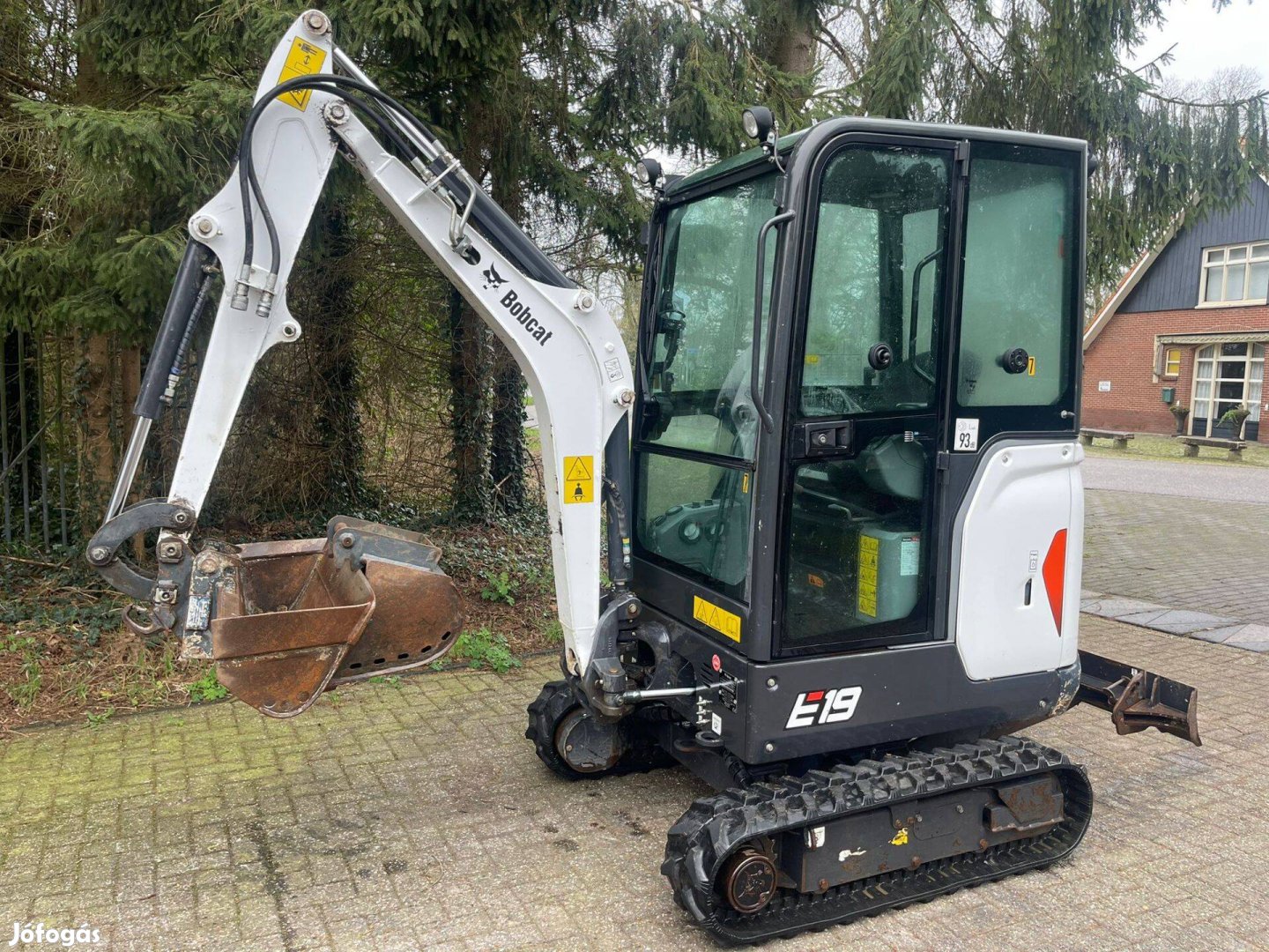 Bobcat E19 / 600üó / 2db kanál / Lízing 20%-tól