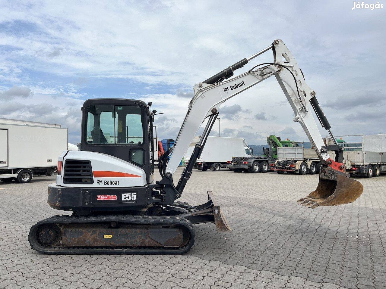 Bobcat E55 / 3700üó / Lízing 20%-tól